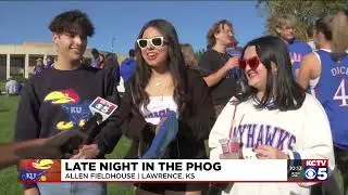 KU tips off basketball season with Late Night in the Phog