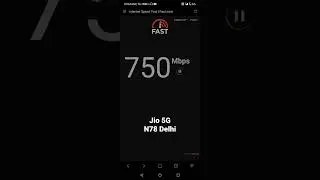 Jio 5G Speed Delhi