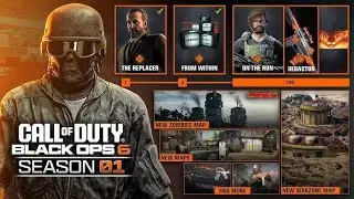 LEAK & ACTUS Saison 1 : MAP ZOMBIES, LASER MARK 2, Armes & Remaster (BO6 & Warzone)