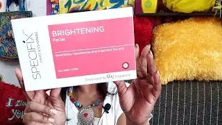 Vlcc SPECIFIX PROFESSIONAL Brightening Facial Kit Review IHow to do Facial At Home  Step by Step