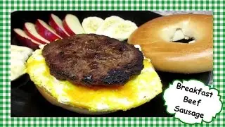 How To Make Beef Breakfast Sausage ~ Homemade Breakfast Sausage Patties