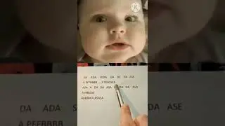 cute baby singing 😍 💕so funny 😆