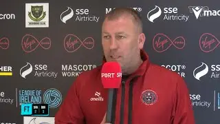 Alan Reynolds after his Bohs side comeback to beat Shamrock Rovers 3-2