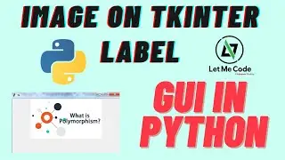 #7 Python GUI: How to Put Image on tkinter Label | GUI with Python | Abhinav Shukla #Python #GUI