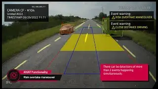 Aivat Safe Driving: Real time video analytics on the road using AI