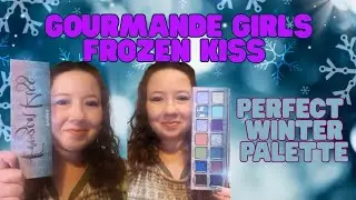 Gourmande Girls Frozen Kiss Eyeshadow Palette| 2 Looks and Swatches 
