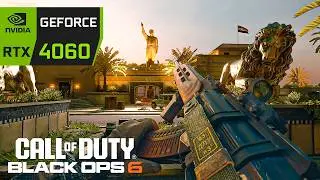 RTX 4060 - Call Of Duty: Black Ops 6 CAMPAIGN - 1080p & 1440p All Settings Tested!