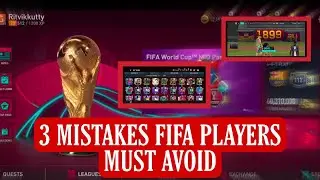 FIFA PLAYERS பண்ணுற 3 MISTAKES|| TIPS AND TRICKS|| FIFA MOBILE 22|| #NOTOPUP|| LW RITHIK