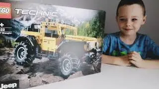 LEGO TECHNIC - JEEP WRANGLER (42122) mega teren&oacute;wka pokona każdą przeszkodę  !