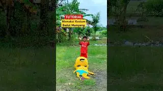 TUTORIAL Memakai Kostum Badut Mampang#shorts #shortvideo #viral #viralshorts #funny #badut #frog