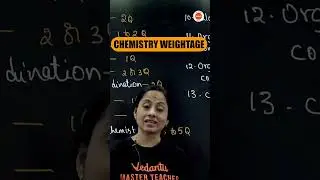 EAMCET 2024 Chemistry Weightage 😲 #eamcetpreparation