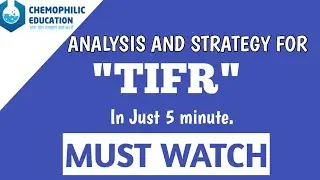 Analysis and Strategy for TIFR in just 5 Min |