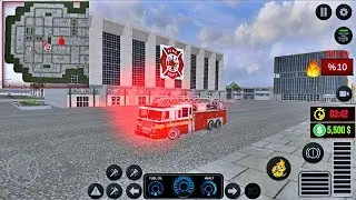 City Fire Truck Simulator - Fire Fighting Rescue - Android Gameplay FHD