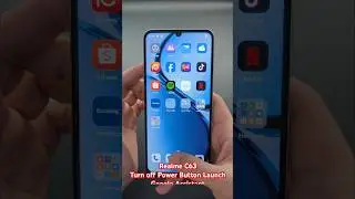 Realme C63 Turn off Power Button Launch Google Assistant