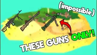 ISLAND ROYALE UNVAULTED GUNS ONLY CHALLENGE! (impossible)