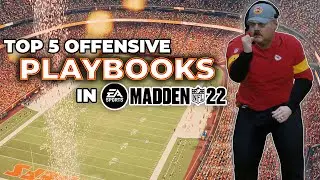 The Top 5 Playbooks to Run in Madden 22.