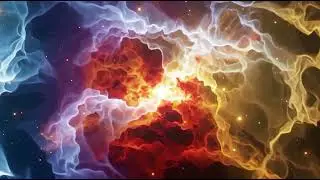 Goldfish Cosmic Ambience &ndash; Vibrant Japanese Colors in a Breathing Nebula  4K Relaxation