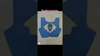 Easy blouse neck design cutting hacks #beautiful & #easy #neck #design #cutting #hacks #shortvideo👌👌