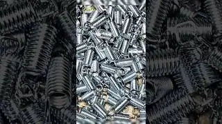 Manufacturing Process of Motorcycle Spring #shorts #spring #motorcycle #trending