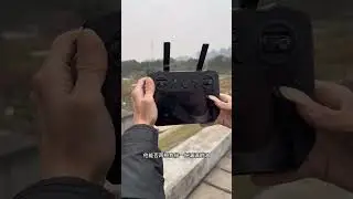Drone aerial photography return test technology outdoor flight.