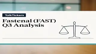 Fastenal Q3 Earnings: Growth Beats but Stock Drops 5%  Whats Next?