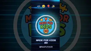 Made For Kids 20 🎈 Official Intro 🎮 Kids Channel Viral ✨
