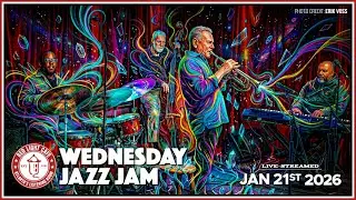Wednesday Jazz Jam w/ the Gordon Vernick Quartet LIVE! Jan 21st 2026