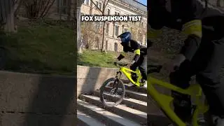 Fox Suspension Test #mountainbike #mtbreview #bikeshorts #bikeskills #mtbpro
