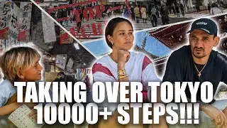 Max Holloway and Family explore Tokyo, Fish Markets, Shibuya Crosswalk, and TOP SECRET shop!