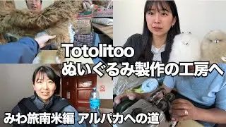 ㊙️夢を叶える第一弾!! ベビーアルパカのぬいぐるみの製作 工房へ連れて行ってもらった日【物語の背景をお届けする】