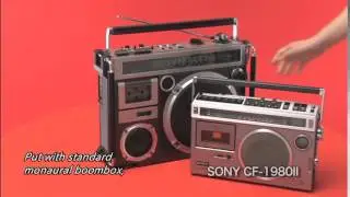 Victor RC-550 1979 JVC Japanese Old BOOMBOX Design Catalog