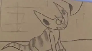 A Dinosaur Story 4 movie clip: Did you touch my drum set? (Read the description)