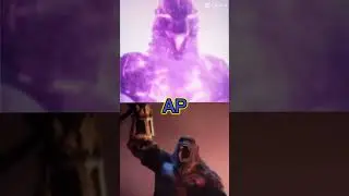 Evolved Godzilla full power + nuke boost vs Kong with charged  axe and beast glove