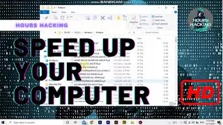 Speed Up Your Computer | Unwanted Memory Deletion | Simple Trick | Windows | HD | Hours Hacking