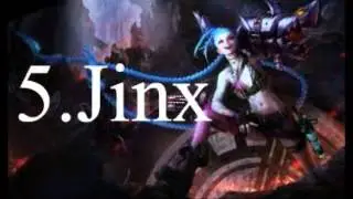 League of legends (LoL) top 10 adc champions