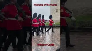 Changing of the Guard Windsor Castle #windsor #windsorcastle #changingoftheguard #travel #england