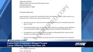 Convicted 'Boy in the Box' father Timothy Ferriter's job offer letter to judge allegedly forged