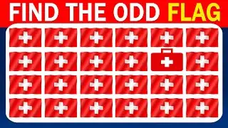 Find the ODD One Out | Extreme FLAG Edition | Falg Quiz | Quiz Buddies.