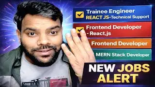 4 React JS Job Openings Today | Frontend Developer & MERN Stack Jobs 2026