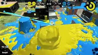quad kill on splatoon (killing all teamates)