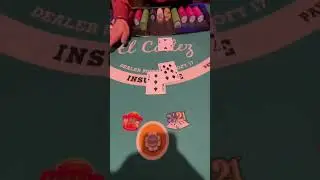 INSANE $1,000 double down on blackjack!