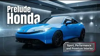 The New Honda Prelude Brings Sporty Design and High Performance! [Full Specs] [4K]