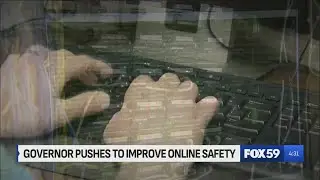 Governor pushes to improve online safety for minors