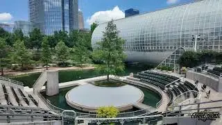 Visiting the Myriad Botanical Garden  in Oklahoma City