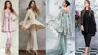 Top Stylish Net Frocks Design For Girls | Short Net Frock Design 2022 Pakistani