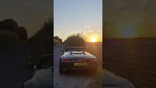 #sunset #v10 #r8 #v10r8 #fields #countryside #england #chris_compares_cars #countrydrive #uk