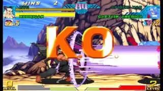 Marvel Vs. Capcom: Clash Of Super Heroes - All Crossover Combination Finish