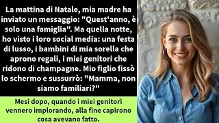 La mattina di Natale, mia madre ha inviato un messaggio:
