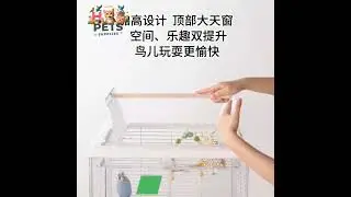 Hi Pets Supplies Luxury Bird Cage #birdlovers #pets #birdcare #petcare #birdsafety #birds #birdcage