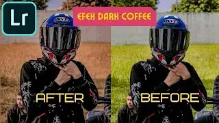 Tutorial edit efek Dark Cofee Di Aplikasi Lightroom